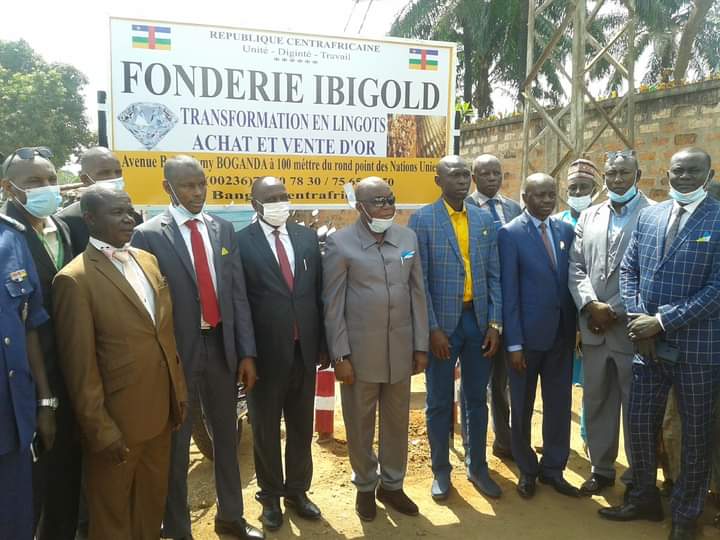 Inauguration d'une nouvelle fonderie dénommée IBI GOLD