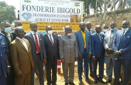 Inauguration d'une nouvelle fonderie dénommée IBI GOLD